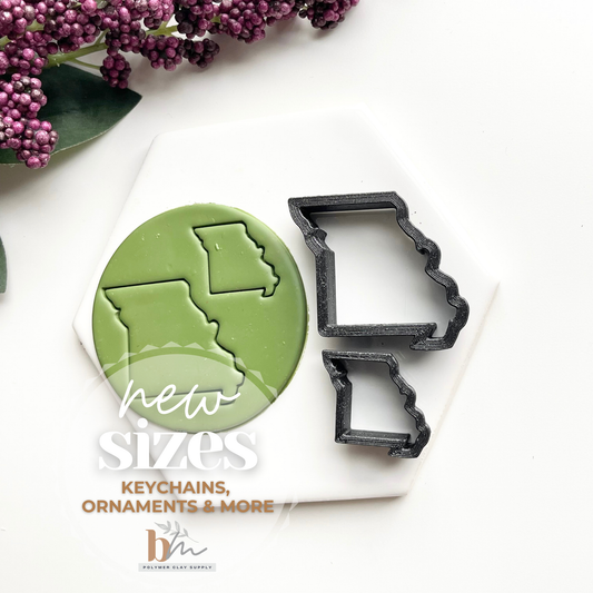 Missouri | State Silhouettes | Polymer Clay Cutter