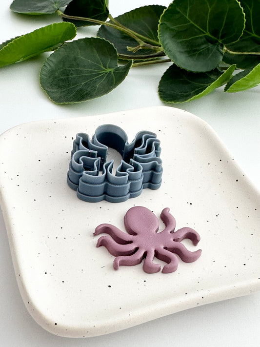 Octopus | Polymer Clay Cutter