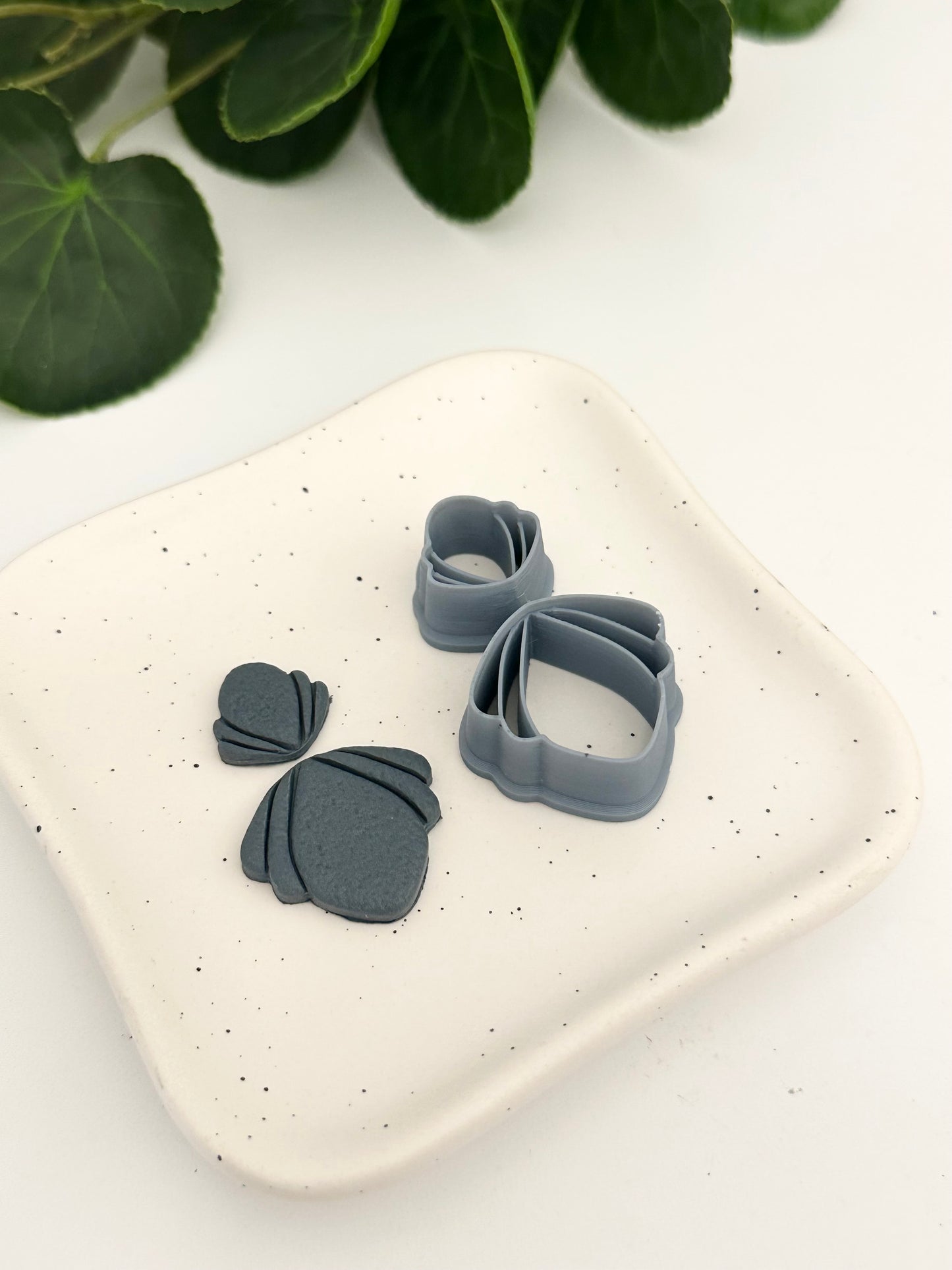 Embossed Scalloped Petal Set | Polymer Clay Cutter