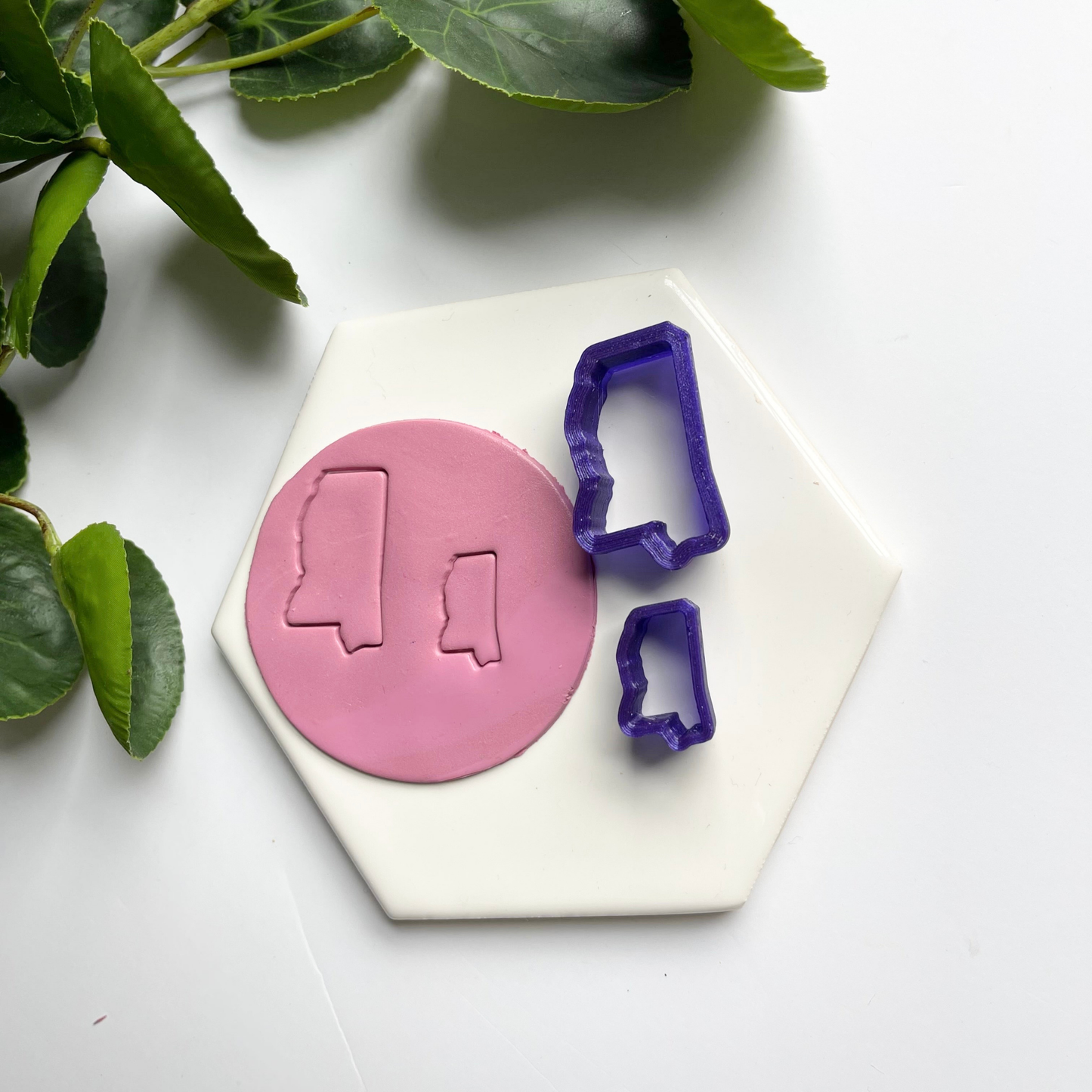 Mississippi | State Silhouettes | Polymer Clay Cutter