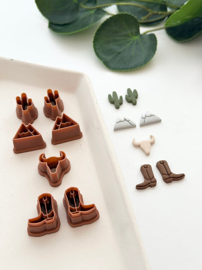 Desert Vibes Little Stud Pack | Polymer Clay Cutter