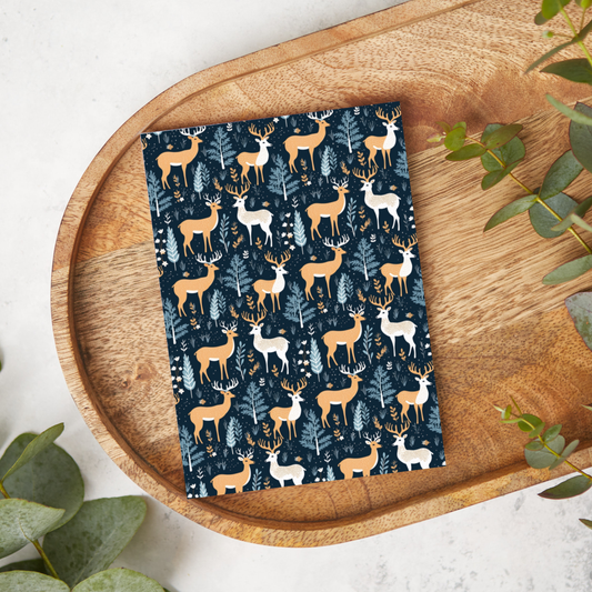 Blue Winter Deer | DC14 | Image Transfer Paper