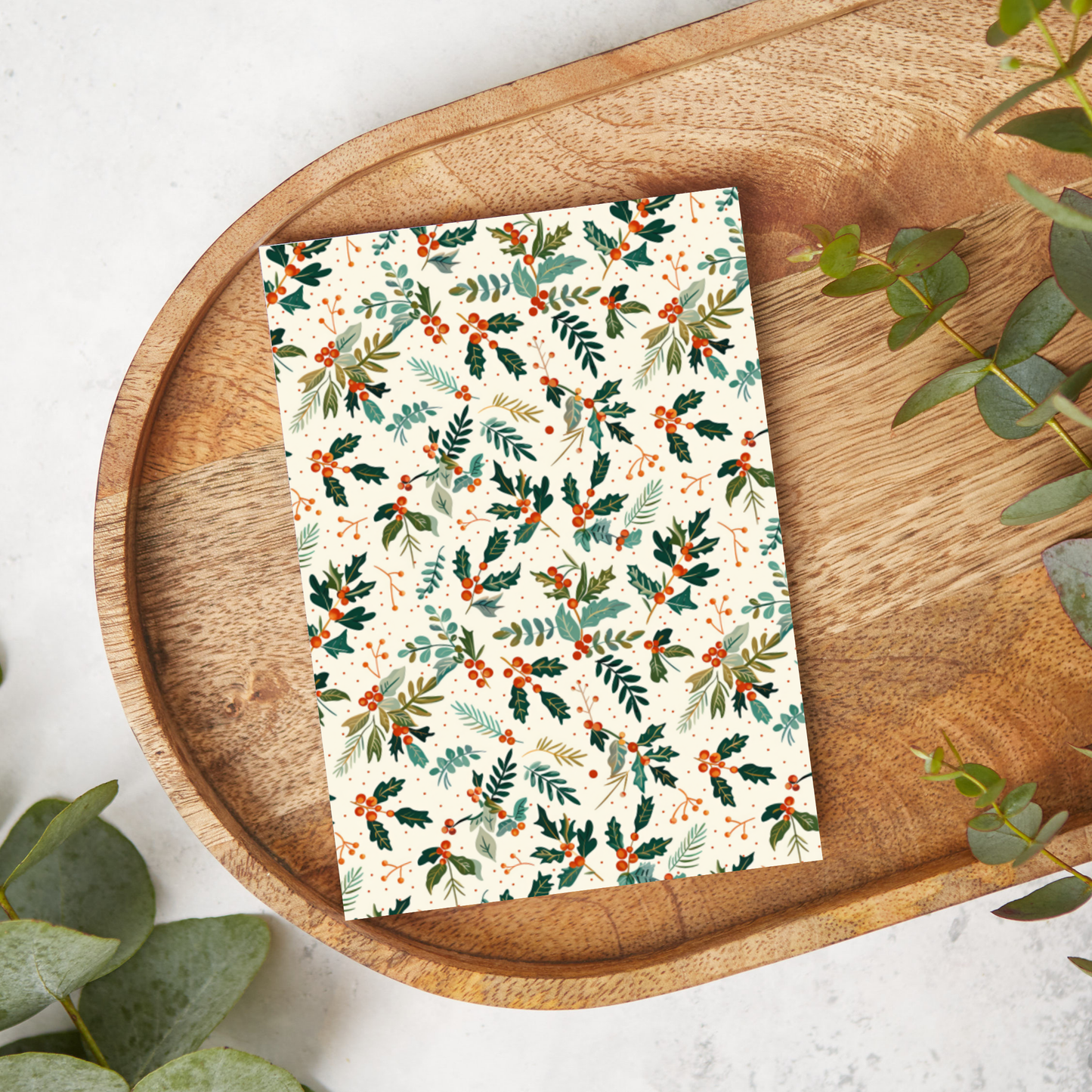 Holly Leaves and Berries | DC17 | Image Transfer Paper