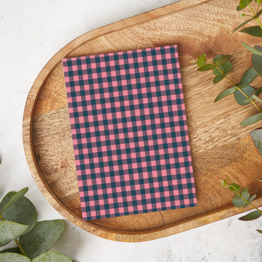 Pink and Navy Plaid | DC39 | Image Transfer Paper