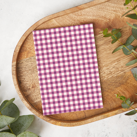 Magenta Gingham | DC40 | Image Transfer Paper