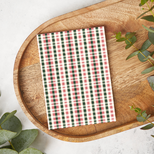 Holiday Watercolor Plaid | DC42 | Image Transfer Paper