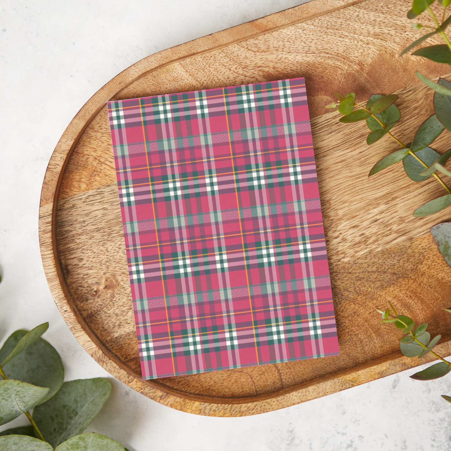 Pink and Gray Plaid | DC46 | Image Transfer Paper