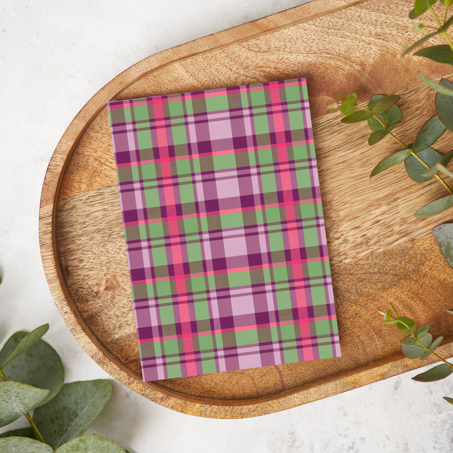 Purple, Green, and Pink Plaid | DC50 | Image Transfer Paper