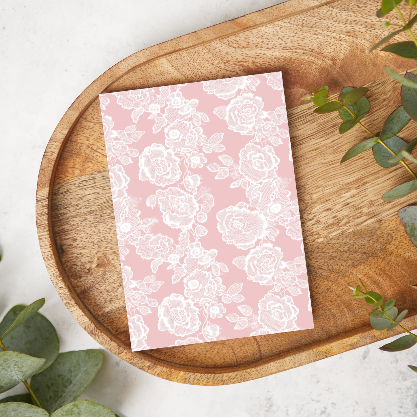 White Lace Roses | DC55 | Image Transfer Paper