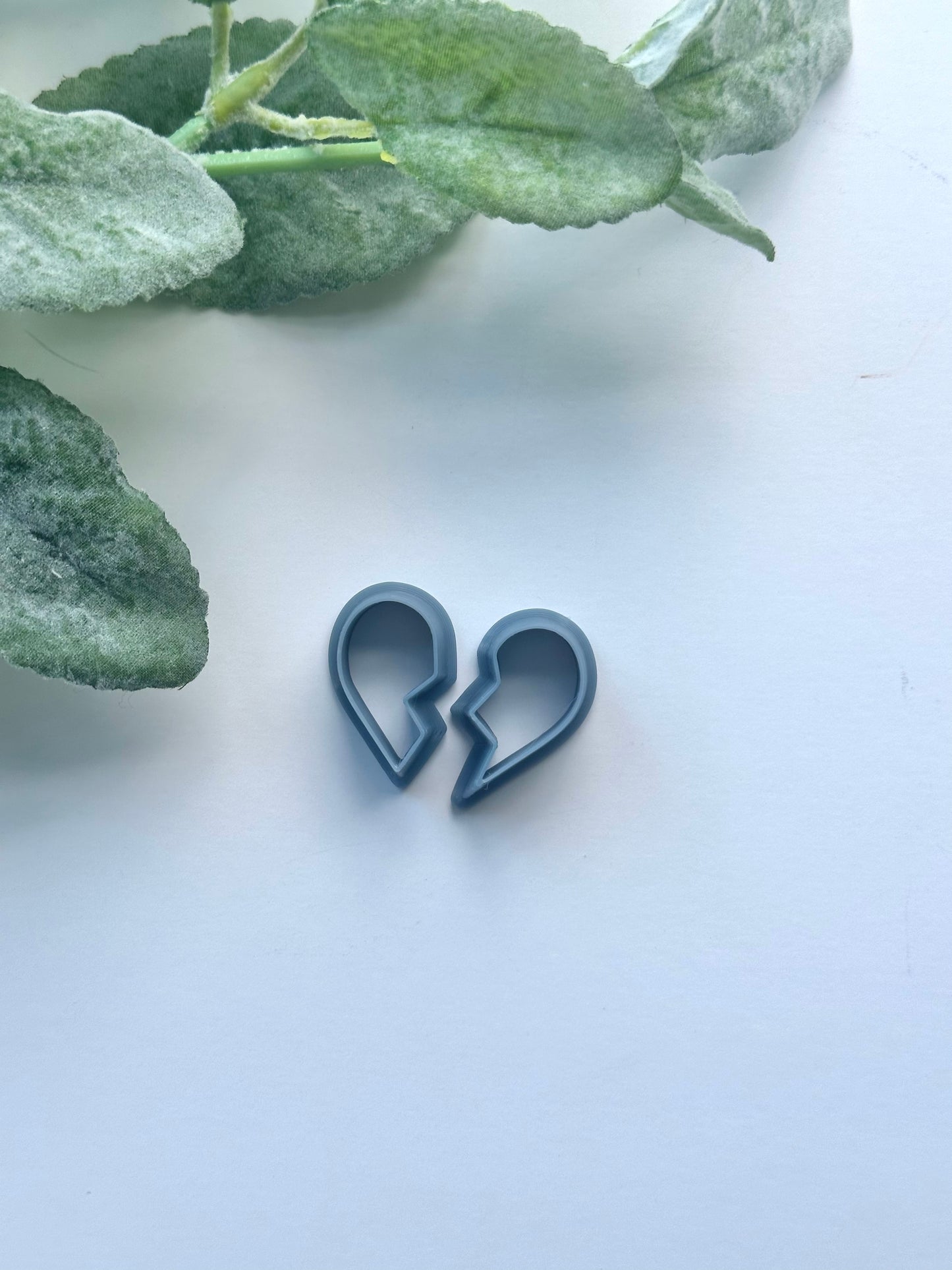 Broken Heart Set | Polymer Clay Cutter