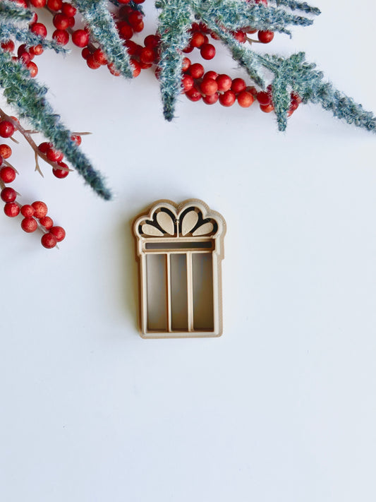 Tall Present | Polymer Clay Cutter