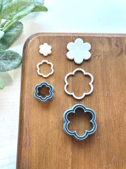 Flower Skinnies | Polymer Clay Cutter