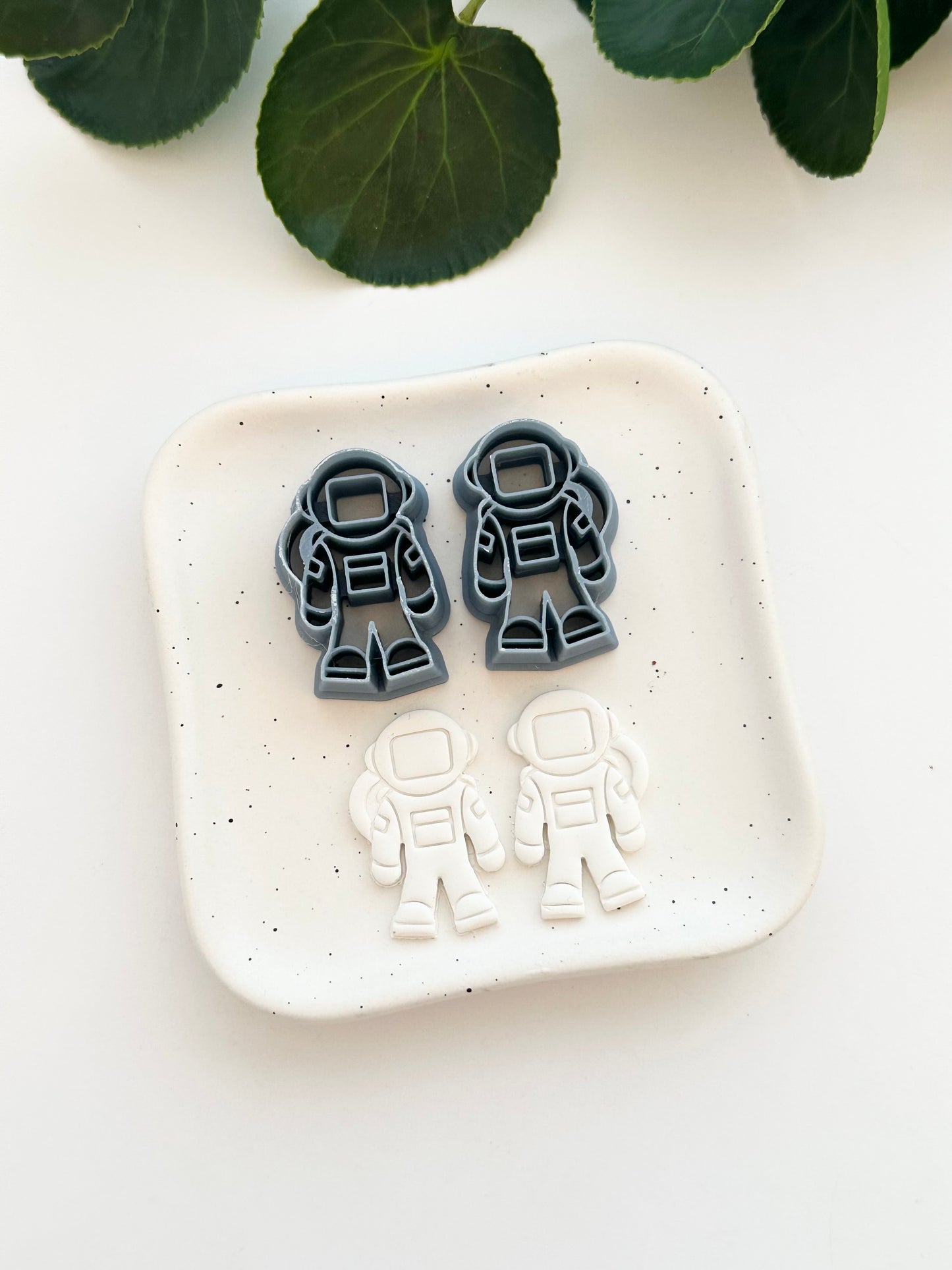 Astronaut (Mirror Set) | Polymer Clay Cutter