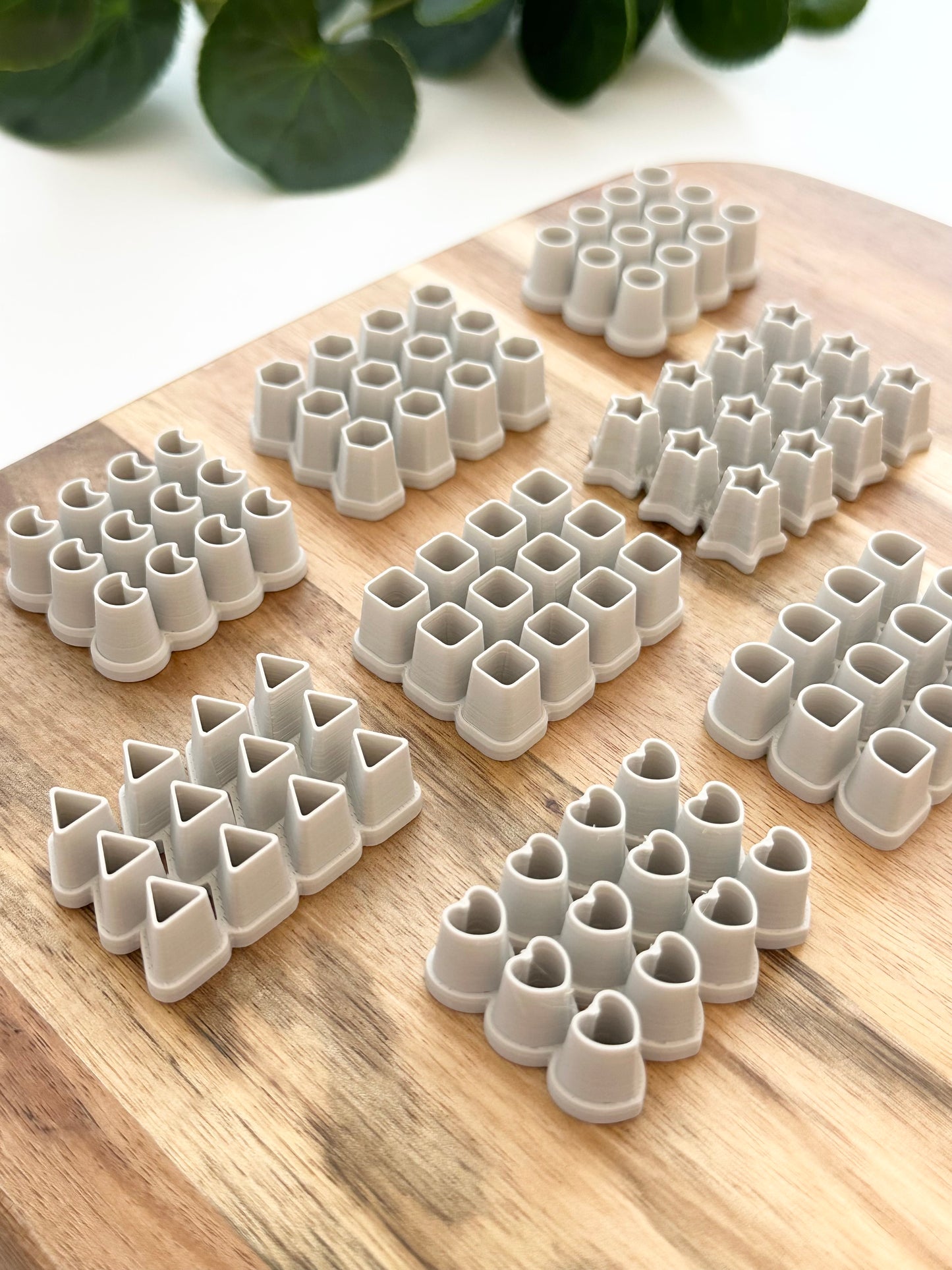 Micro Stud Basic Shape Cluster Cutters | Polymer Clay Cutter