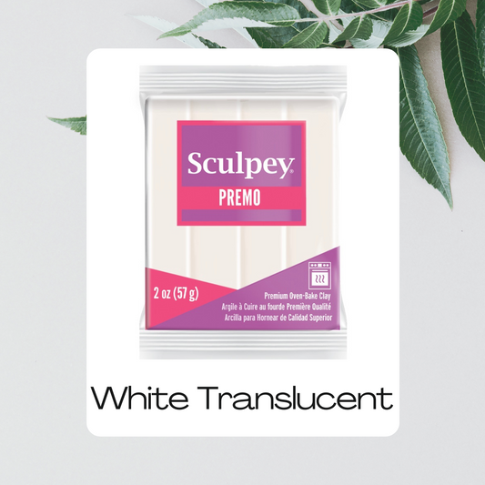 White Translucent | 2oz | Sculpey Premo™