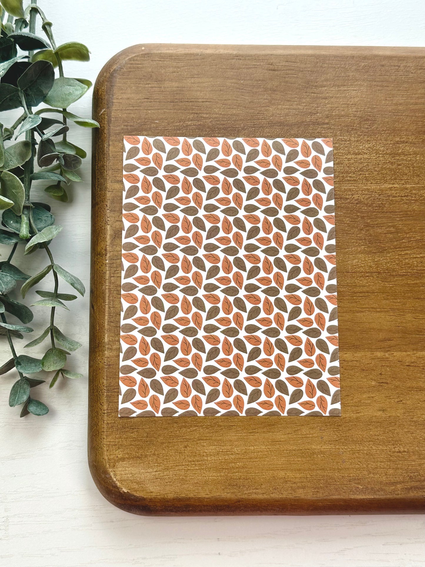 Simple Fall Leaves | FA10 | Image Transfer Paper