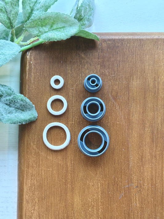 Circle Skinnies | Polymer Clay Cutter