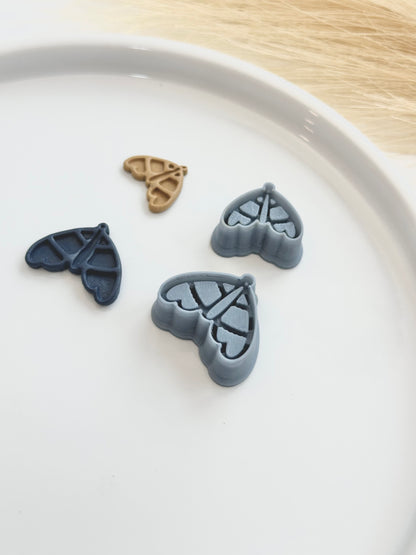 Folk Moth | Polymer Clay Cutter