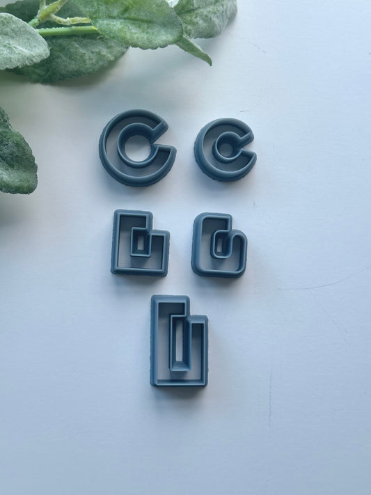 LOCK & KEY Polymer Clay Cutter| Cutters & Stamps