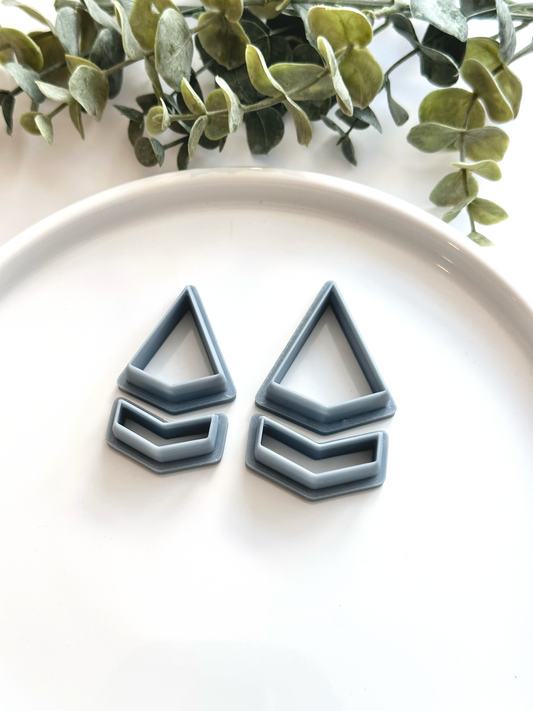 Chevron Kite Set | Polymer Clay Cutter