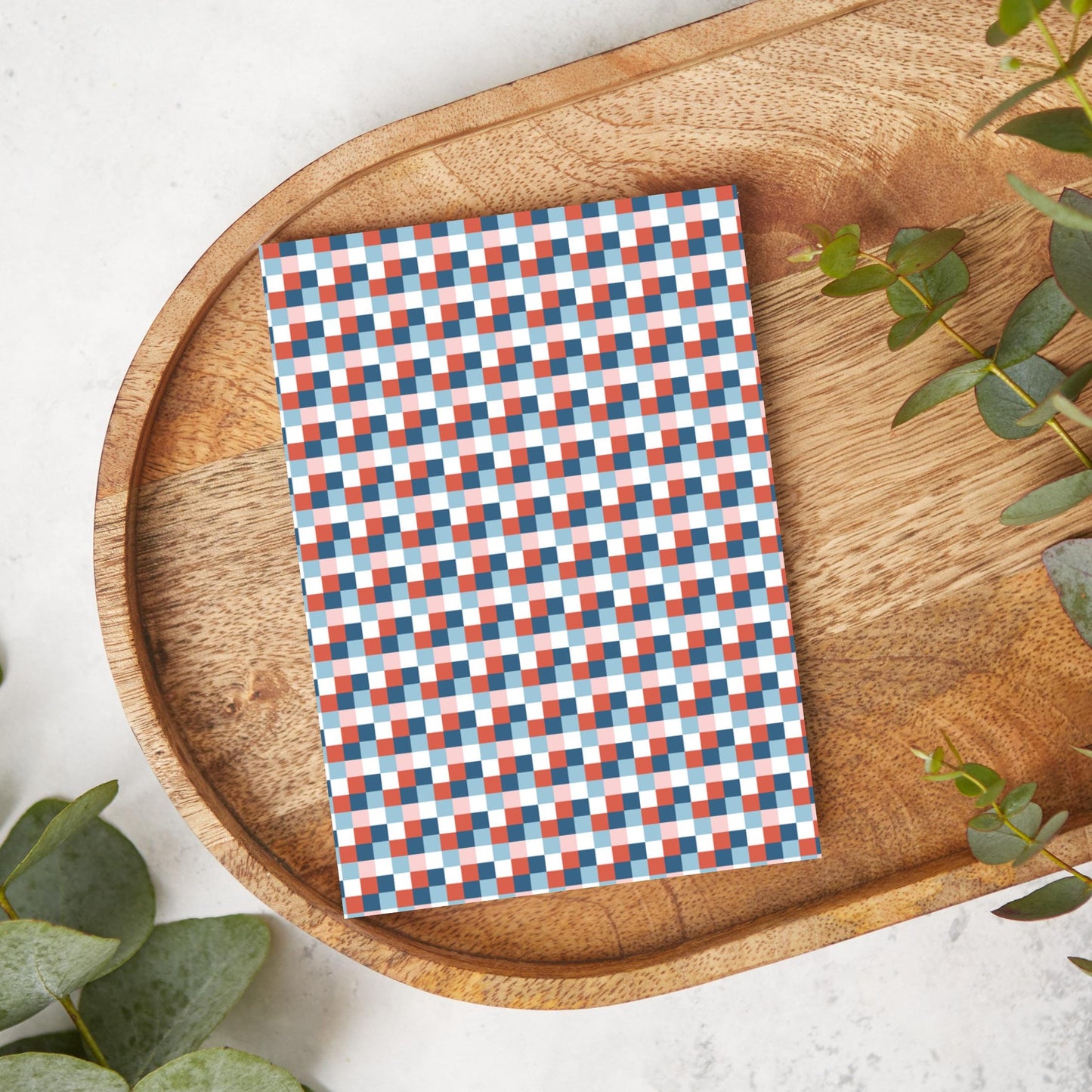 Patriotic Checkerboard | FJ05 | Image Transfer Paper