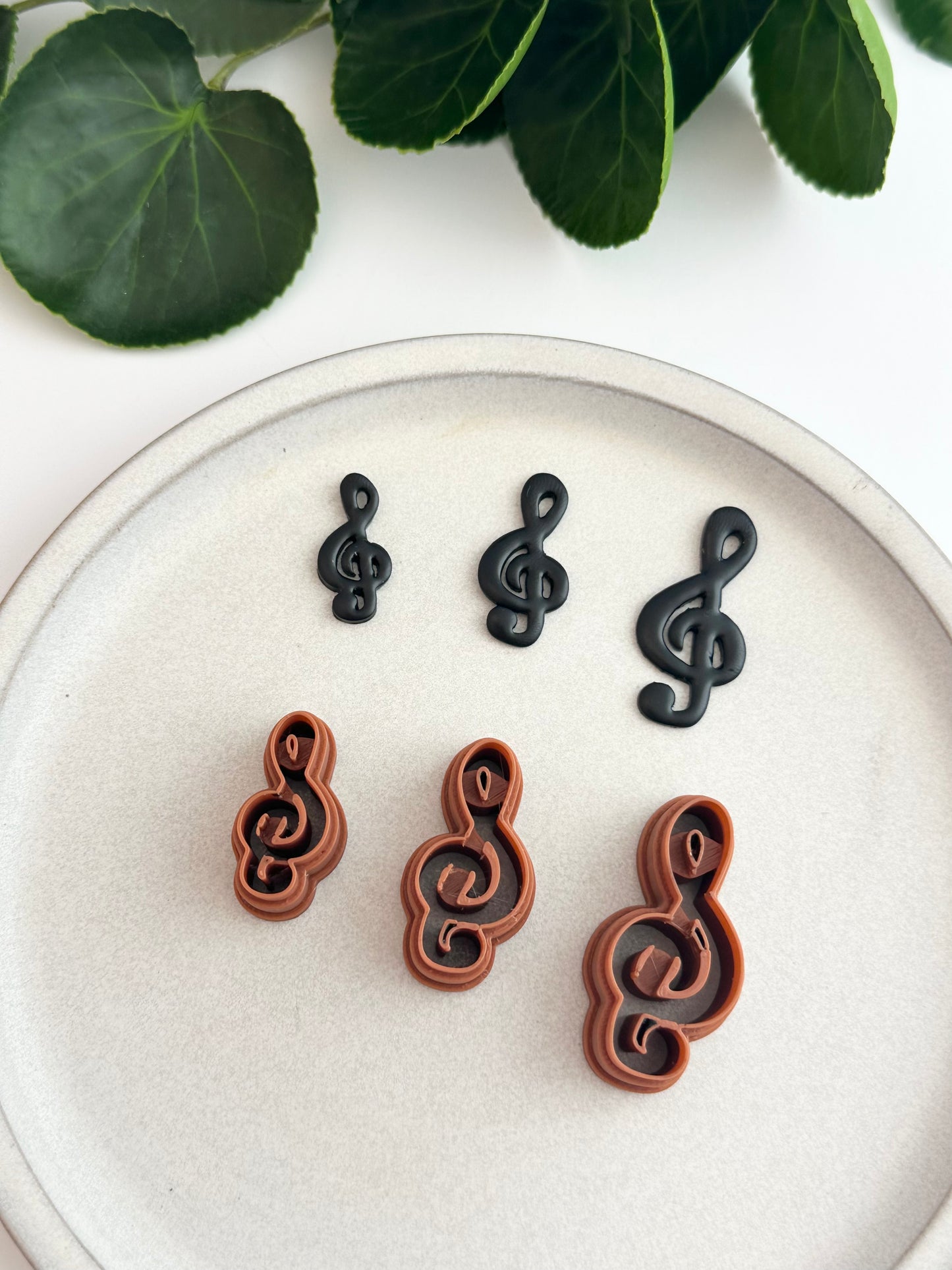 Treble Clef | Polymer Clay Cutter