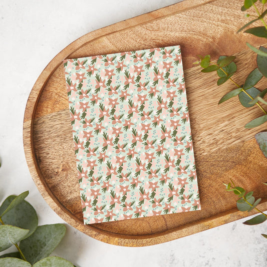 Sage & Blush Pointy Flowers | GN38 | Image Transfer Paper