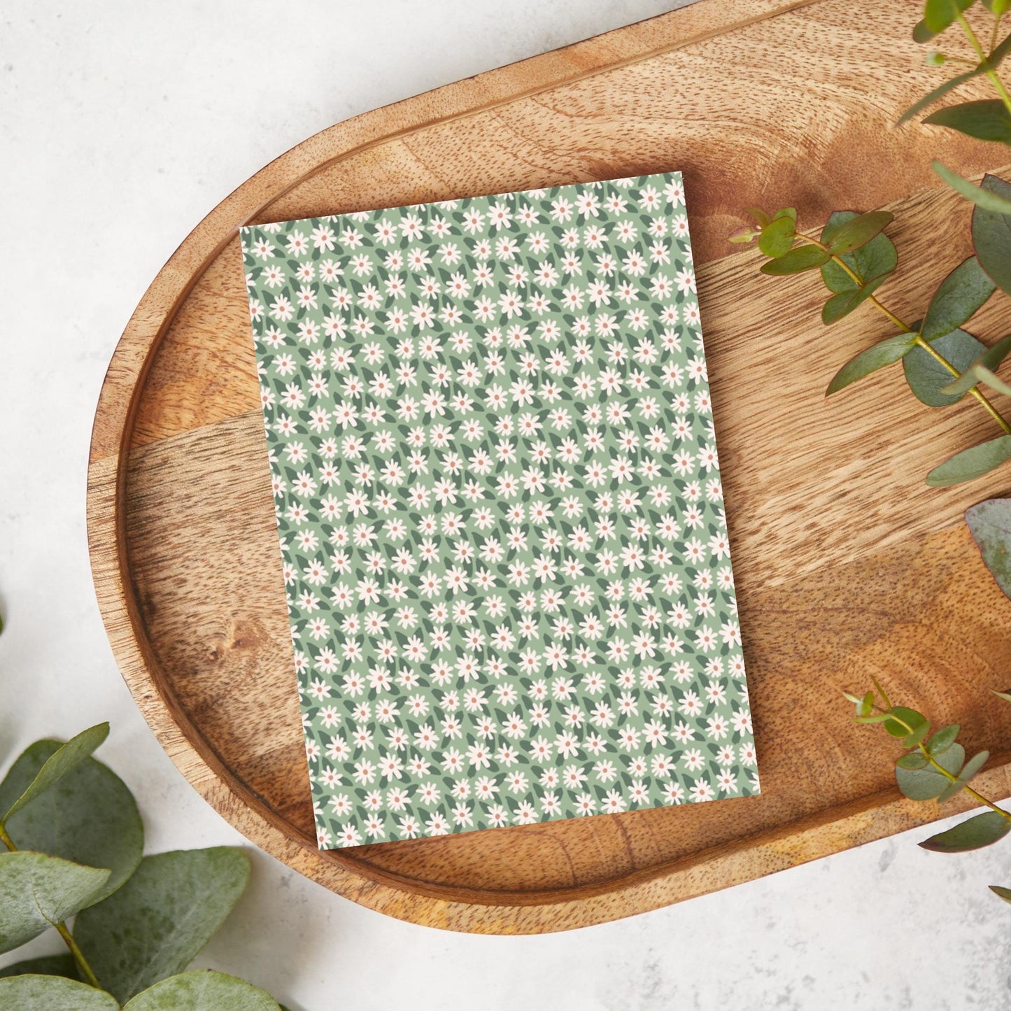 Sage & White Garden | GN39 | Image Transfer Paper