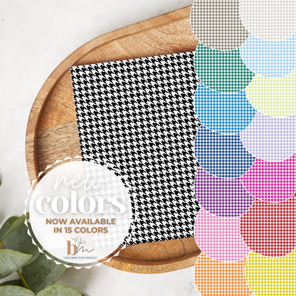 Houndstooth - Multiple Colors | HT | Image Transfer Paper