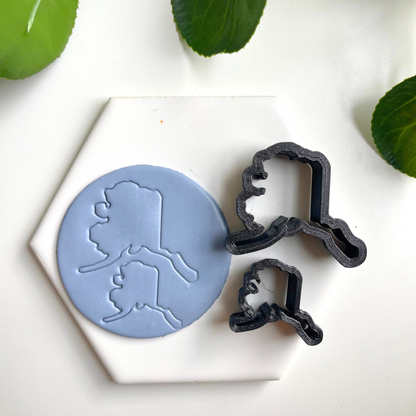 Alaska | State Silhouettes | Polymer Clay Cutter