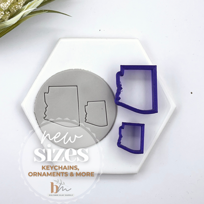 Arizona | State Silhouettes | Polymer Clay Cutter