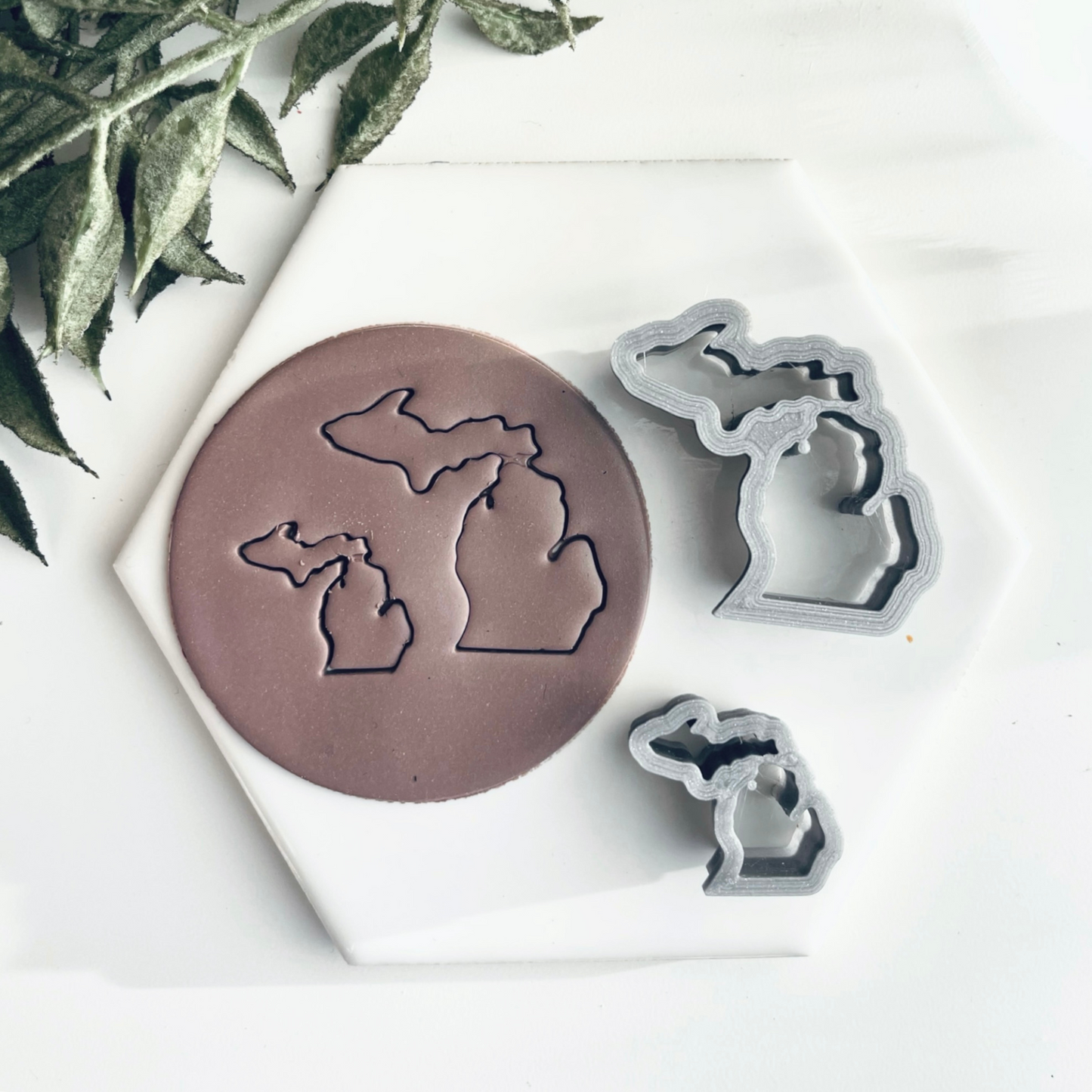 Michigan | State Silhouettes | Polymer Clay Cutter