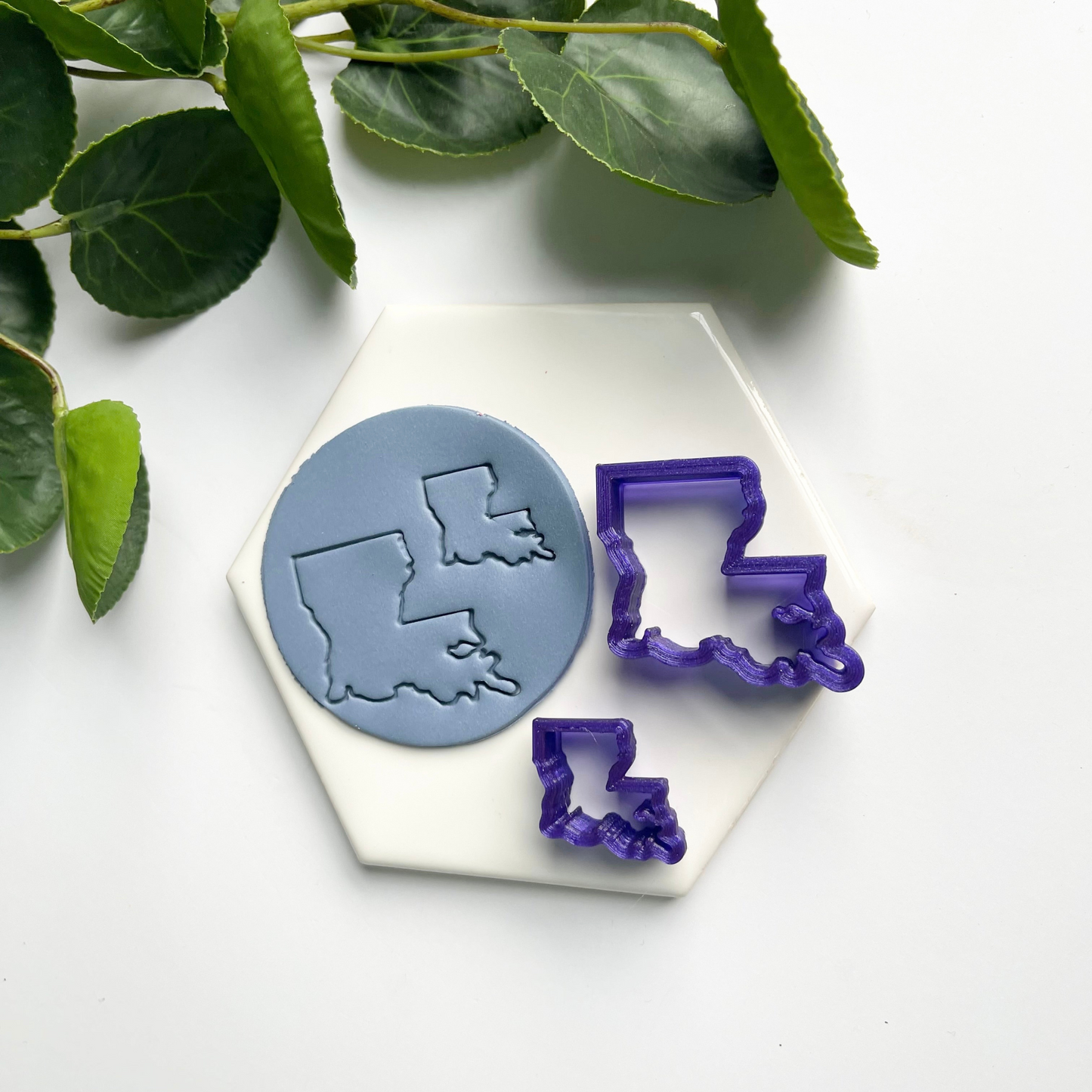 Louisiana | State Silhouettes | Polymer Clay Cutter