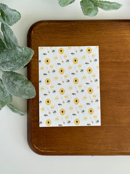 Bees and Flowers | BE03 | Image Transfer Paper