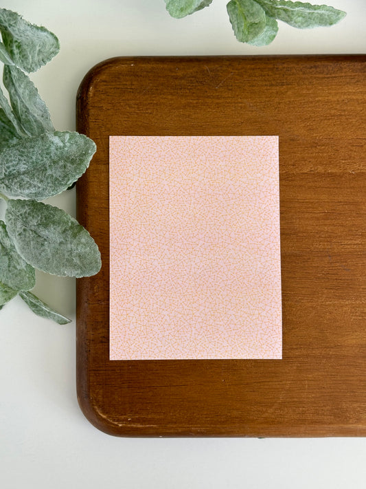 Light Coral Mini Triangles | CL05 | Image Transfer Paper