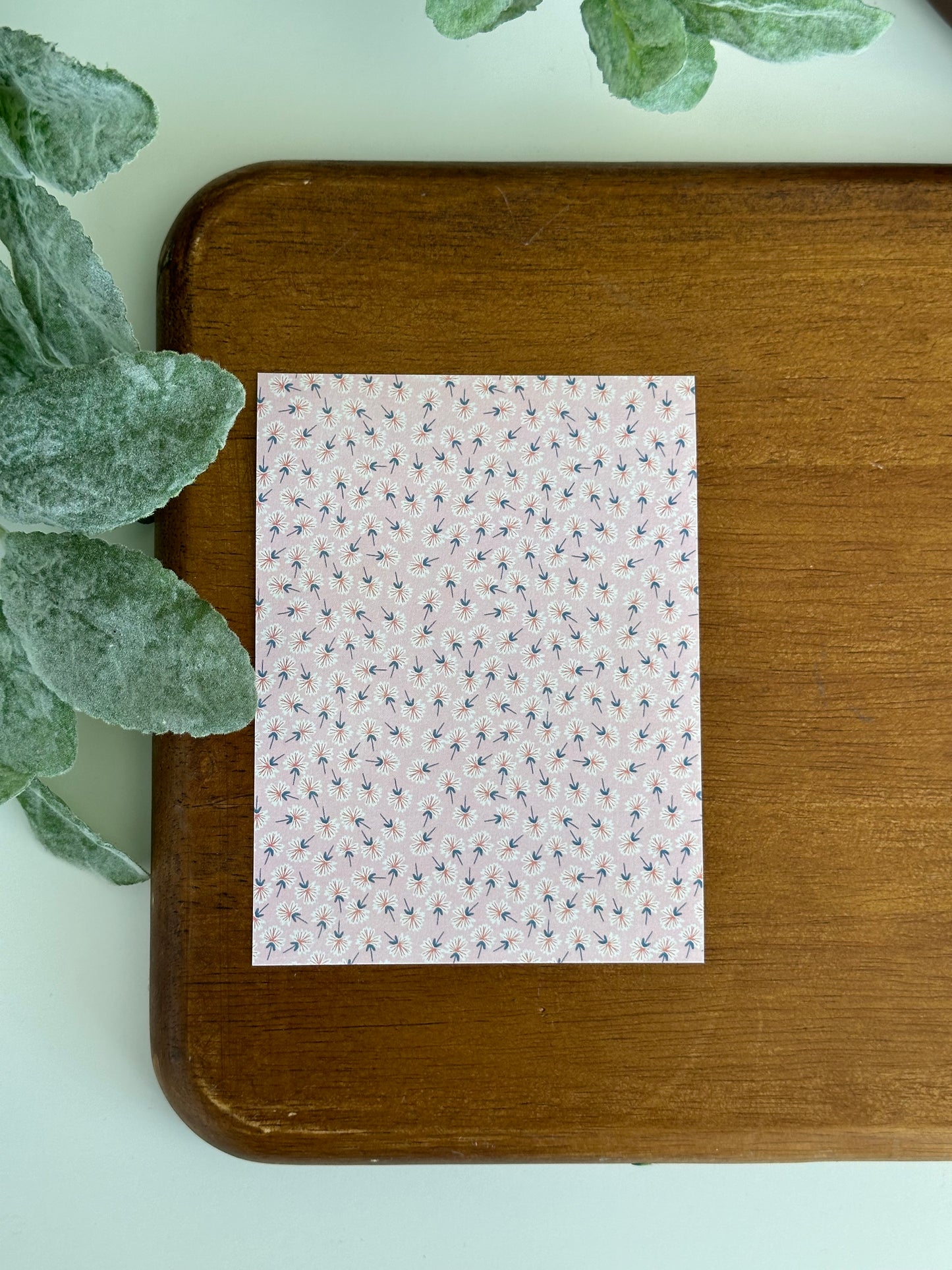 Pink and White Garden | GN18 | Image Transfer Paper