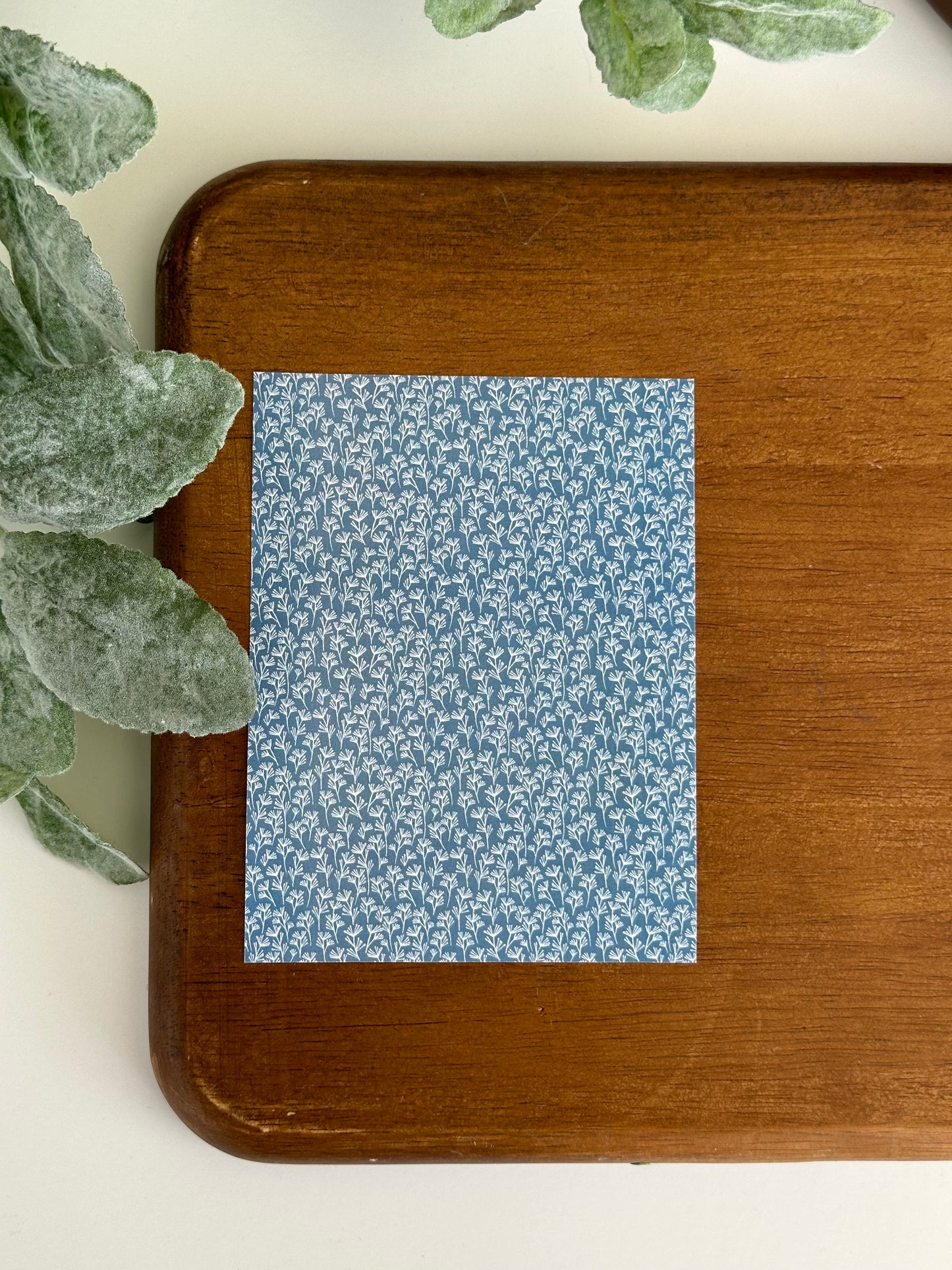 Blue Floral | GN20 | Image Transfer Paper