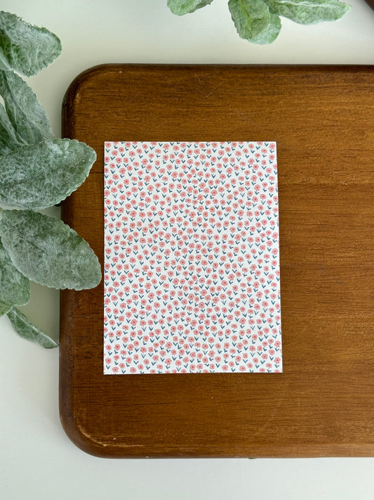 Coral Flowers | GN23 | Image Transfer Paper