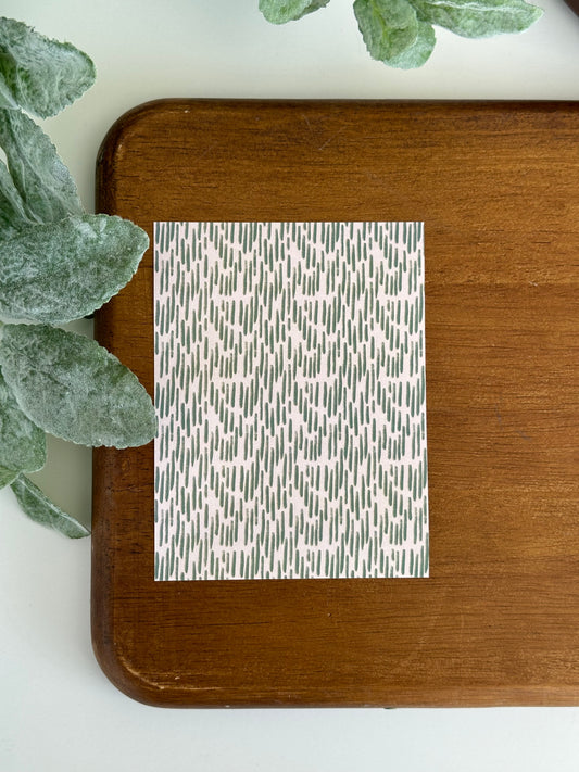 Blush & Sage Strokes | GN32 | Image Transfer Paper