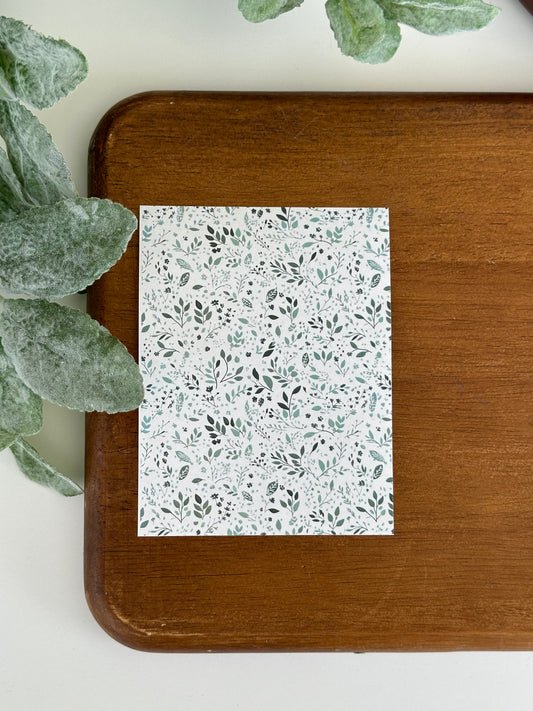 Sage Ditsy Garden | GN46 | Image Transfer Paper