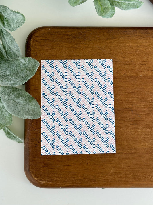 Pink and Blue Diamonds | PB08 | Image Transfer Paper