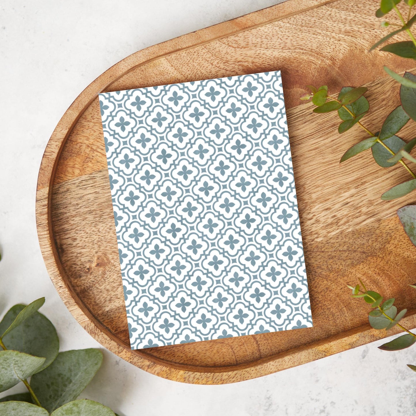 Blue Moroccan Tile | MR04 | Image Transfer Paper