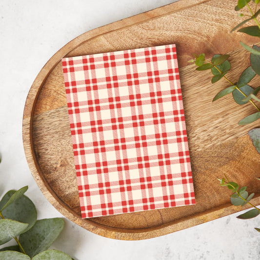 Red Plaid | PL02 | Image Transfer Paper