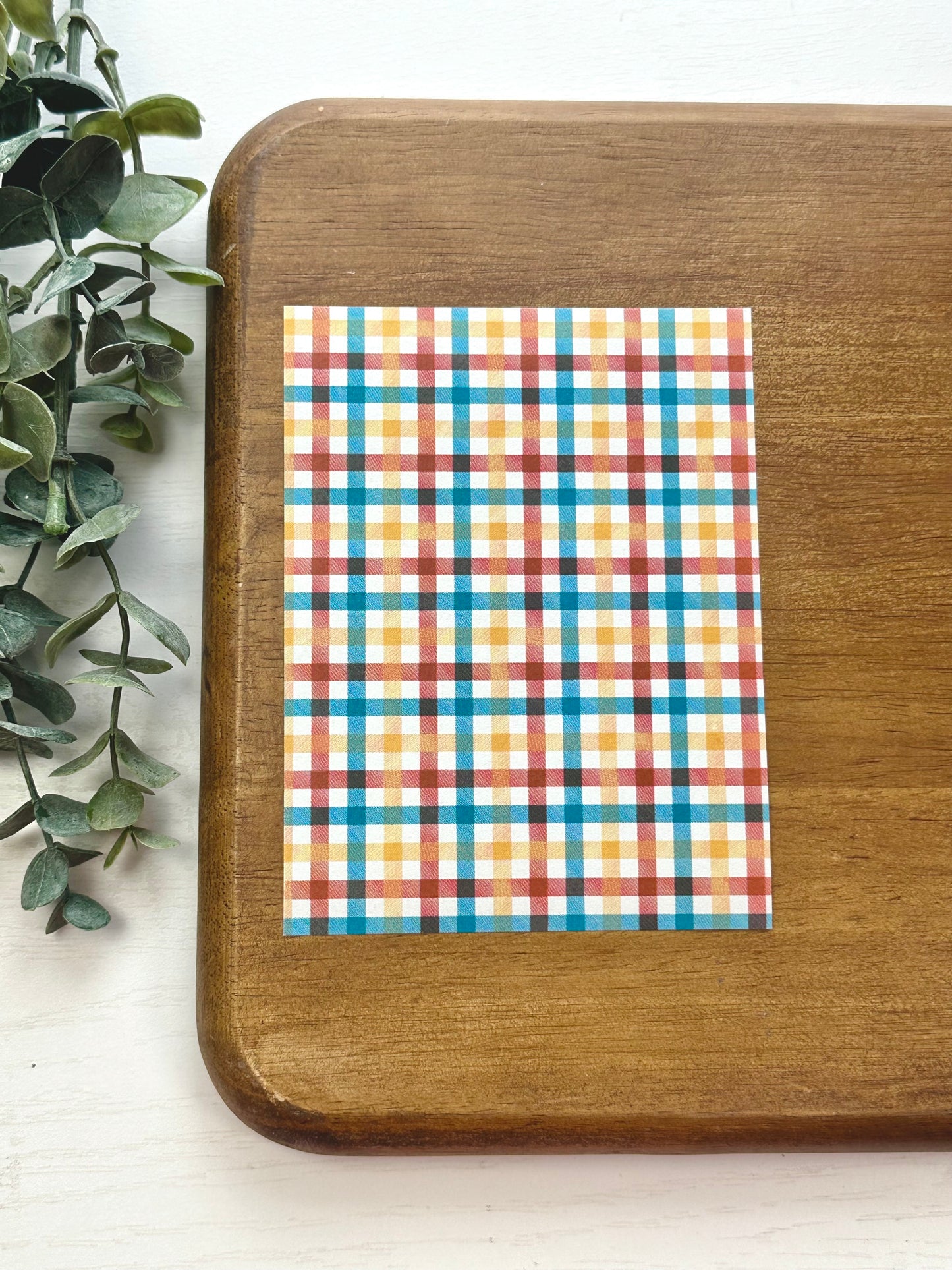 Transitional Plaid | PL07 | Image Transfer Paper