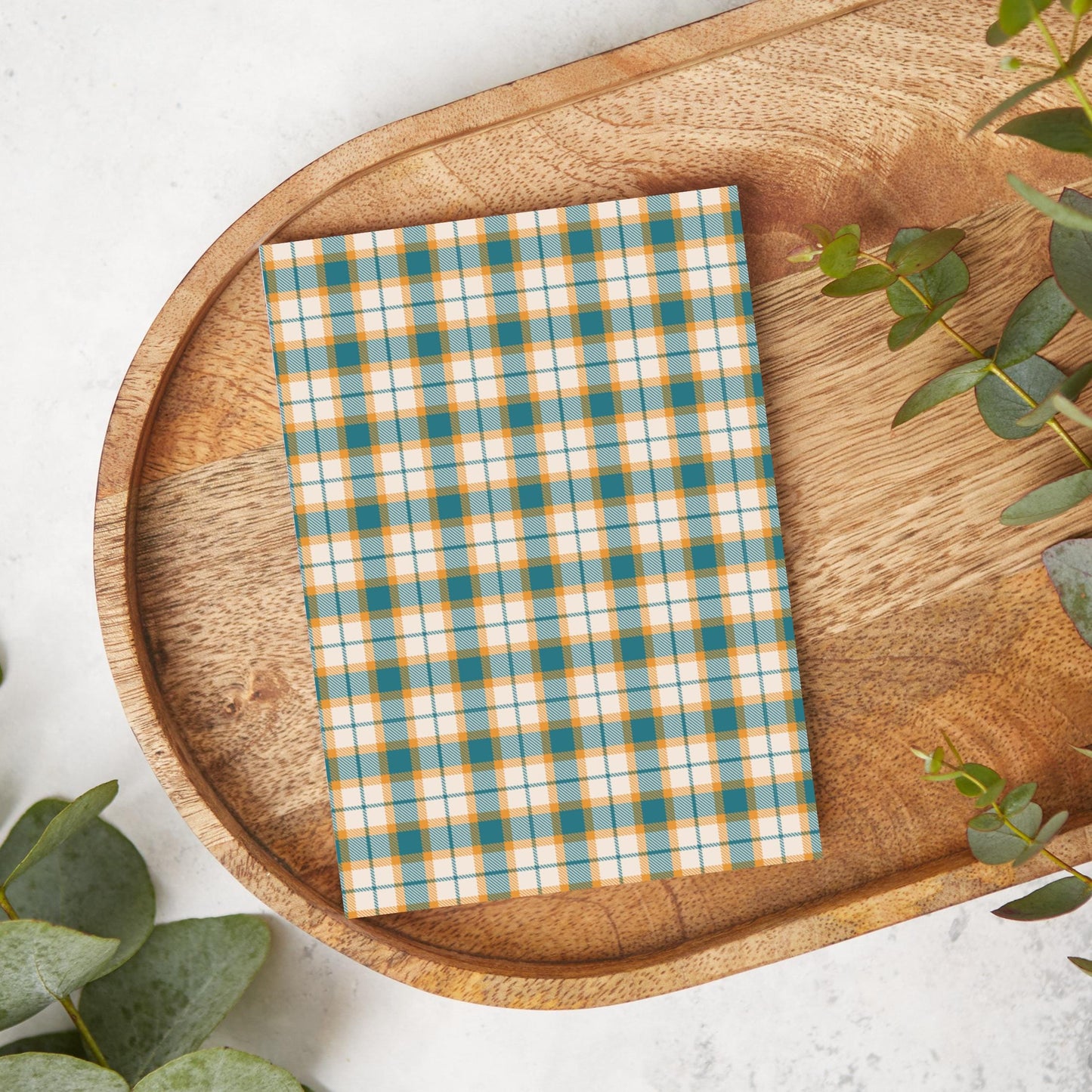 Teal Plaid | PL08 | Image Transfer Paper