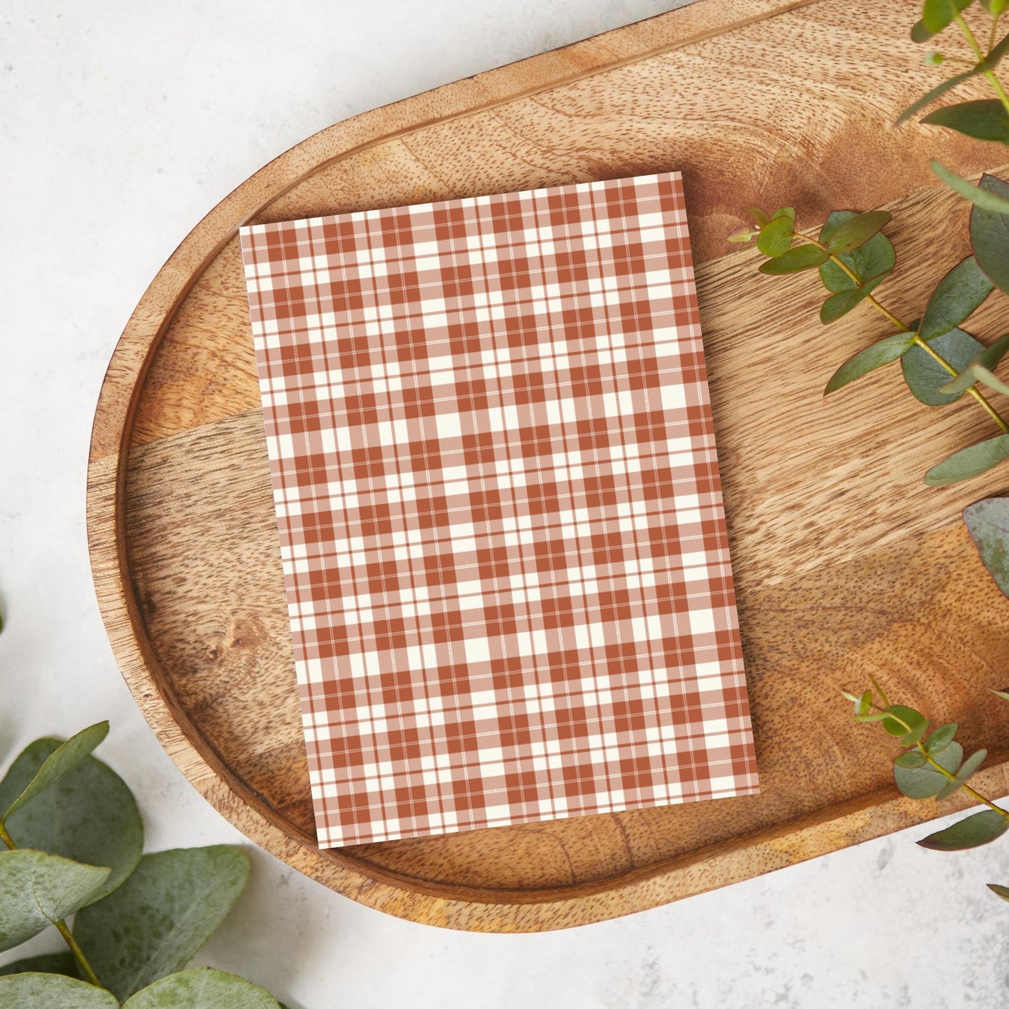 Brown Plaid | PL09 | Image Transfer Paper