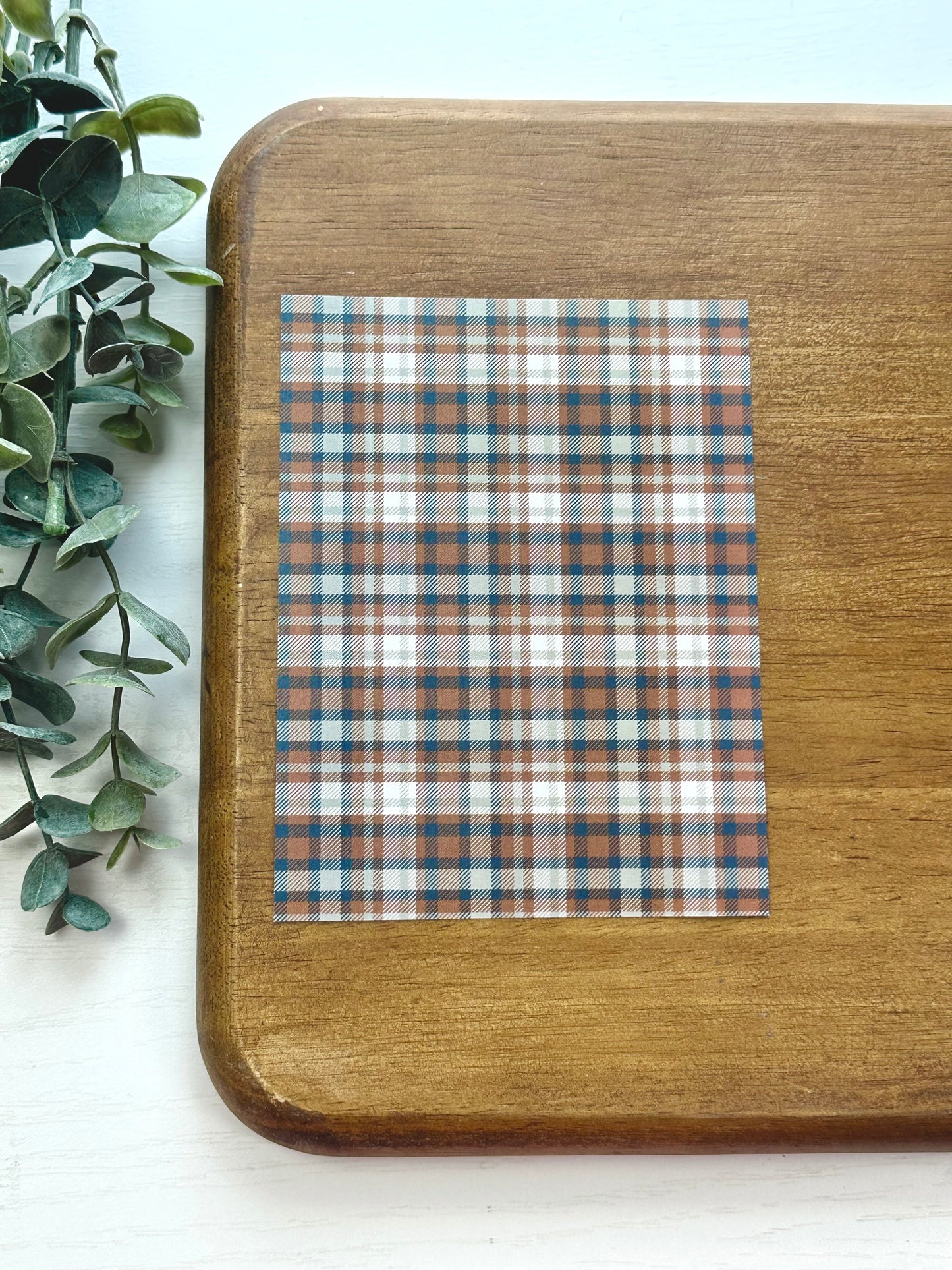 Fall Tartan Plaid | PL10 | Image Transfer Paper