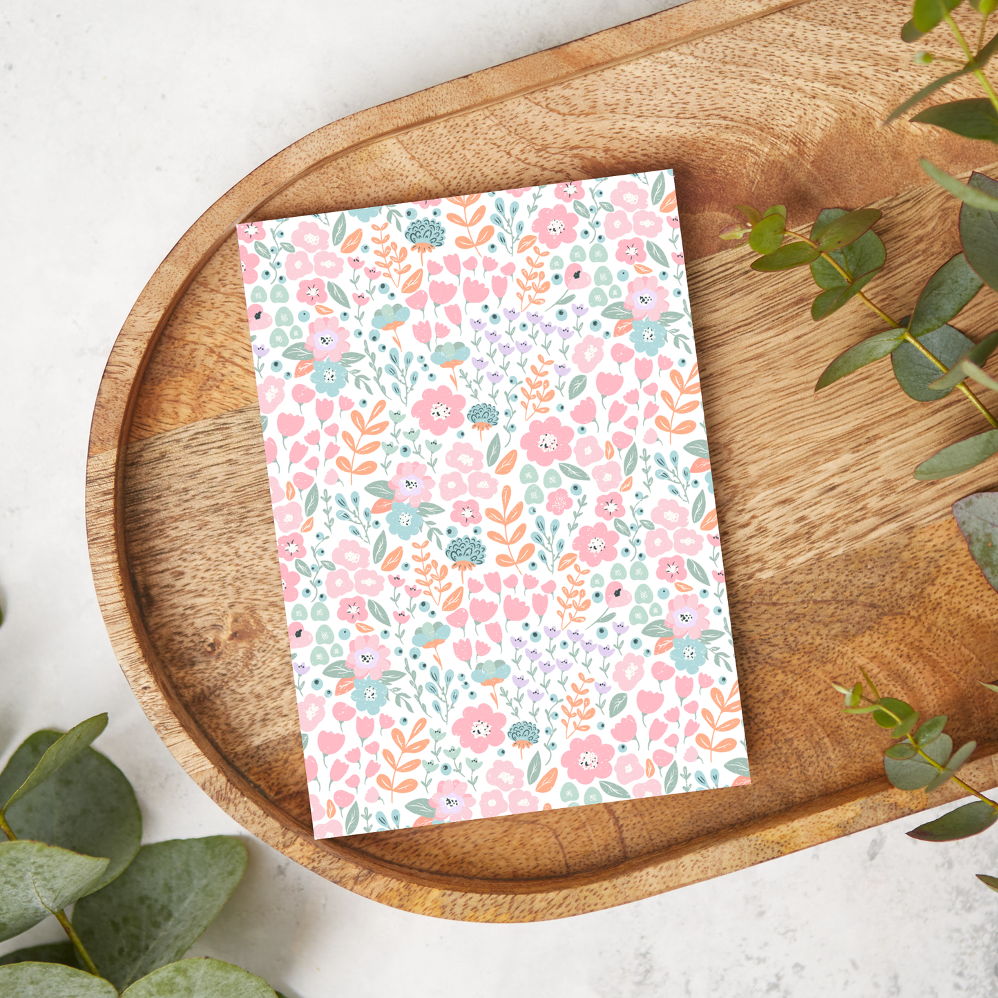 Pastel Flowers | FB044 | Image Transfer Paper