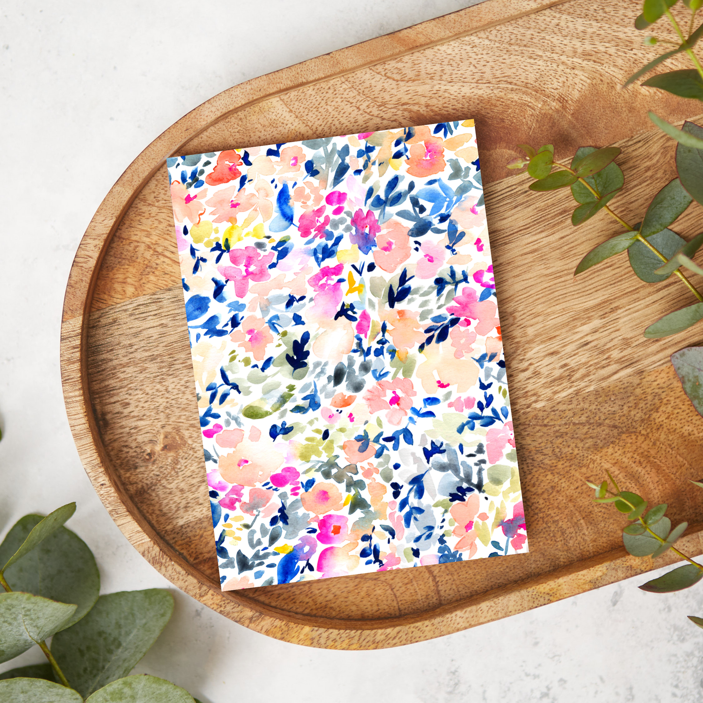 Bright Abstract Flowers | FB048 | Image Transfer Paper