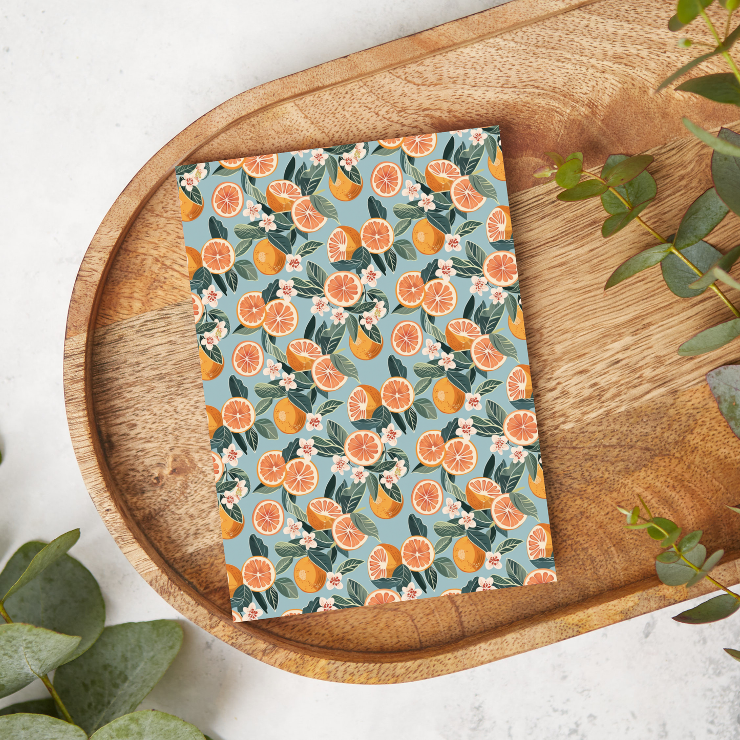 Oranges and Flowers | JN008 | Image Transfer Paper